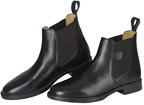 Kerbl, Reitstiefelette Leder Classic, Stivali da equitazione, Unisex adulto, Nero, 38 EU