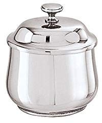 Sucrier Avec Couvercle, Gr. 200 Elite-Acier Inox