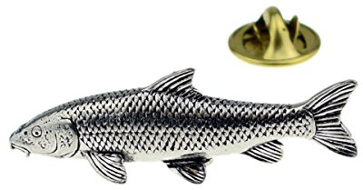 GTR F41 Barbel Fisch Zinn Anstecknadel