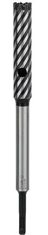Bosch 1x PRO SDS Plus-9 Rebar Cutter Hammer Drill Bit (for Reinforced concrete, Cast iron, Ø 25,00 mm, Professional Accessory Rotary Hammer Drill)