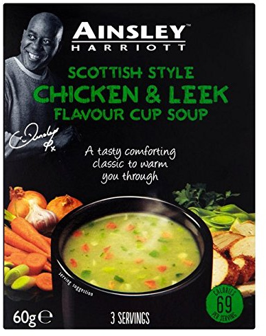Ainsley Harriott Casserole Scottish Style Chicken And Leek Cup Soup 80G