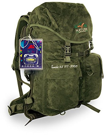 Marsupio Suede PF PRO Jagdrucksack Unisex - Erwachsene, Unisex, suede65pf, grün, 65 Litri