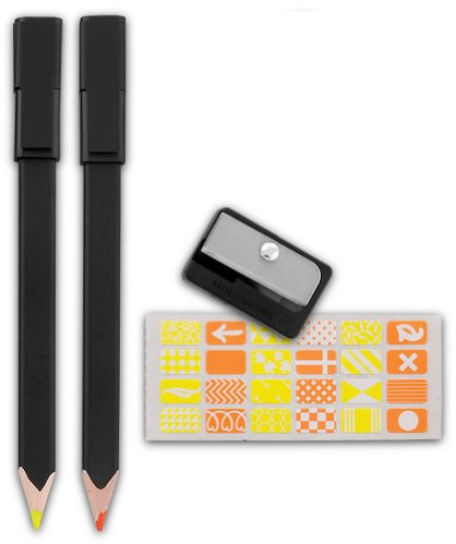 MOLESKINE Textmarker Buntstiftset 4teilig 9788866132974