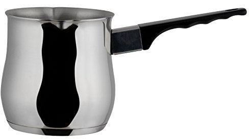 ILSA Caffettiera Turca Omnia, Acciaio Inox 18/10, Induzione, Capacità cl 50, Tazze 10