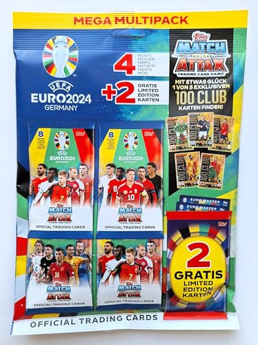 Topps Euro 2024™ Match Attax Ultra MEGA Multipack Trading Cards