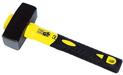 KIPPEN 3003EA Mazzetta con Testa in Acciaio gr 800 con Fissaggio Conico Antisfilamento, Multicolore, GR.800