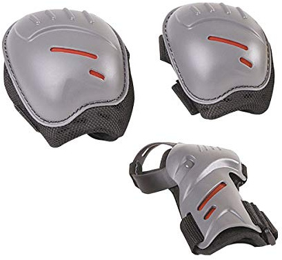 HUDORA 83162 - Biomechanisches Protektorenset joey für Kinder, Größe: M