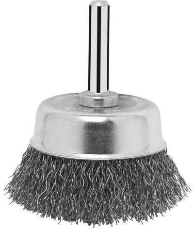 Bosch 2 609 256 515 - Cepillos de vaso para taladradoras, alambre ondulado, 50 mm