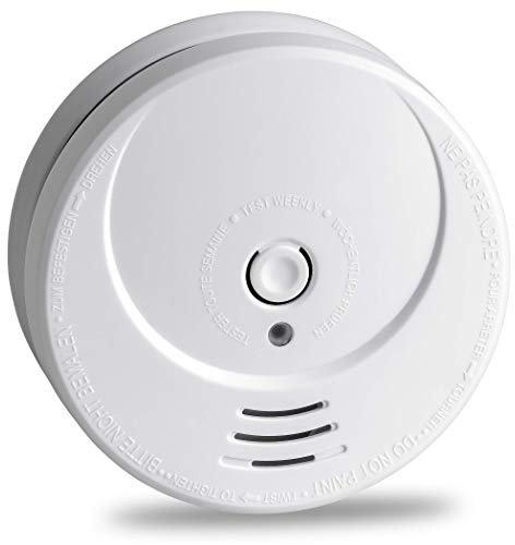 SEBSON Detector de Humo NF, Batería de Litio de Larga Duración 10 Años, DIN EN 14604, fotoeléctrico, Detectores de Incendios GS506G