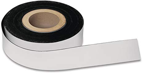 magnetoplan Magnetband weiß, 30 m x 50 x 0,6 mm