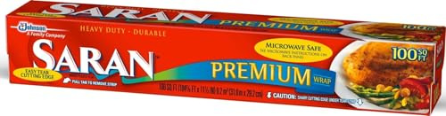Saran premium plastfolie, 100 kvm