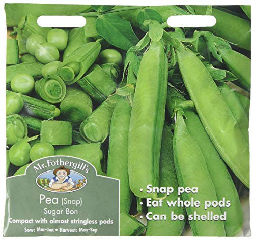 Mr Fothergill's 12565 Vegetable Seeds, Pea (Snap) Sugar Bon