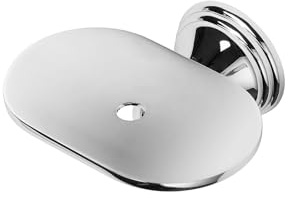 Croydex Westminster Soap Dish Holder, Chrome | Wall Mounted | Traditional Design | Durable Zinc Alloy Construction | Bathroom Storage Solution