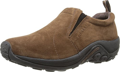 Merrell Jungle Moc Nubuck, Mocassini da Uomo, Terra Scura, 44 EU