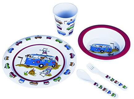 Flamefield Harry and Friends 5pc Children's Melamine Set