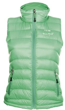 HKM - Gilet da equitazione unisex, extra leggero, Unisex - Adulto, Pantaloni, 4057052013317, verde, 152
