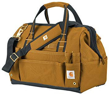 Carhartt Legacy Werkzeugtasche, 40,6 cm, mit geformtem Boden, Carhartt-Braun