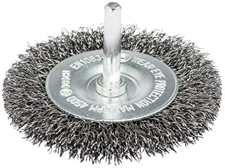 Bosch 2607017121 - Spazzola metallica a disco ondulata, 50 x 12 mm