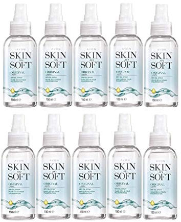 10 x Avon Skin So Soft Original Dry Oil Body Spray 150ml Insect Mosquito Repllent