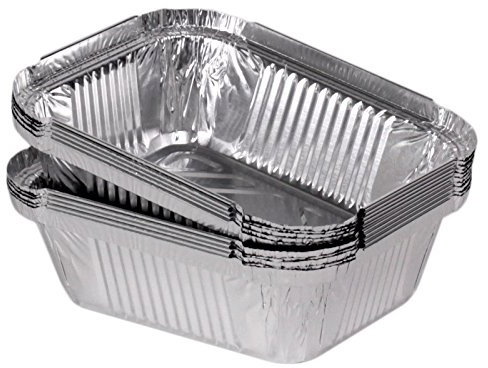 100 ciotole in alluminio rettangolari piccoli modello MADRID 145 x 120 x 40 mm / 470 ml (L-Rand) – Ciotola in alluminio contenitore per menù gastronomico vassoio vassoio vassoio vassoio forno forno teglia lasagne, teglia per lasagne, pasta, dessert, dessert, dessert, dessert, dessert, dessert, dessert, dessert, torta. u Tiramis ale Tiramisuform - Ciotola per buffet in alluminio per alimenti, per servire, catering, in alluminio, per barbecue, barbecue, barbecue, barbecue, festival, barbecue, feste, barbecue, feste