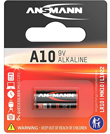 Ansmann A10 Pile pour Appareil photo 9 V Argent