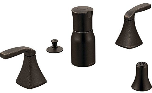Moen T5269ORB Voss Two-Handle Bidet Faucet, Oil Rubbed Bronze