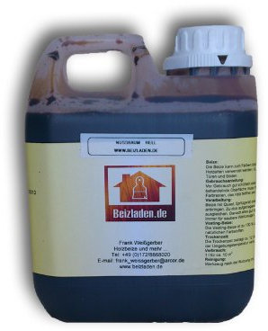 Beize Holzbeize Nussbaum - hell 1000 ml