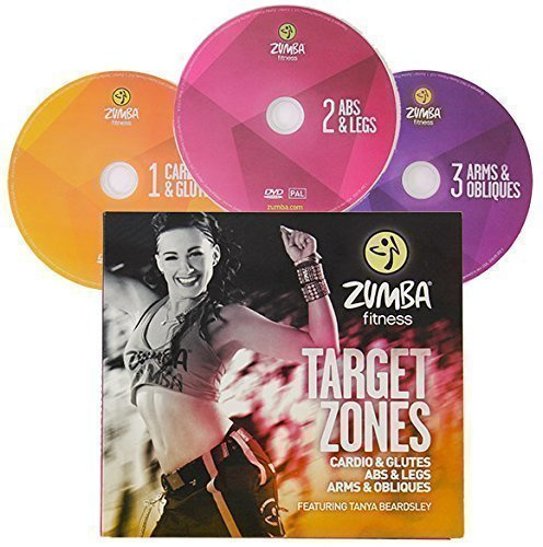 Zumba Fitness Target Zones 3 DVD´s