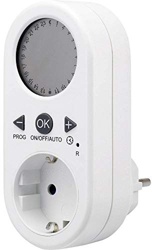 Renkforce EMT2500ET Steckdosen-Zeitschaltuhr digital Tagesprogramm 1800 W