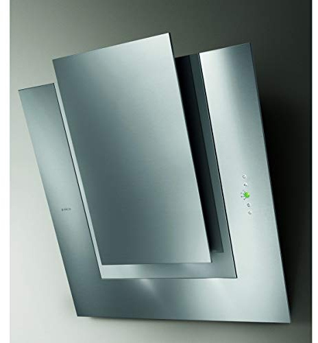 Elica Ico IX/F/80 - Campana (Recirculación, 680 m³/h, 68 Db, Montado en pared, LED, Acero inoxidable)