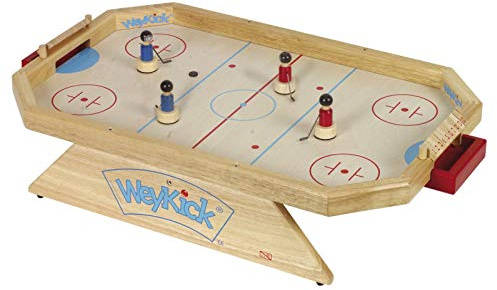 WeyKick on Ice Stadion 8500 / Magnet-Eishockeyspiel für 2-4 Spielerinnen/Material: Holz/Spielfläche: ca. 46 x 71 cm