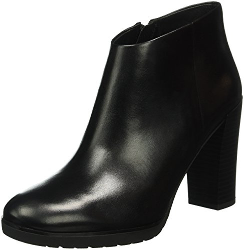 Geox D RAPHAL B, Botines Mujer, Negro (BLACKC9999), 35 EU