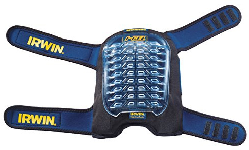 Irwin I-Gel Knieschoner, Gel-Polster, Neopren, TÜV-GS, 10503830, blau,schwarz,gelb