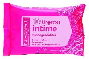 Lingettes intimes Nu MOMENTS