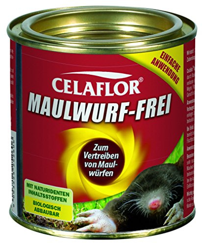 Substral Celaflor Maulwurf-Frei, Abwehr- und Vertreibungsmittel zum Vertreiben von Maulwürfen, 50 Stück