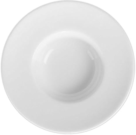 Holst Porzellan Piatto Fondo 10 cm Elegance, Porcellana, Bianco, 6 unità