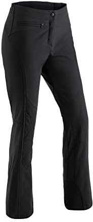 Maier Sports Marie, Pantalon de ski moulant pour femme, Pantalon de neige Softshell déperlant, Matière stretch et taille réglable, Sans PFC, Technologie stormprotec