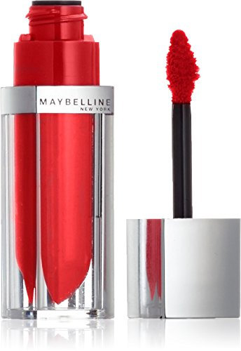 Maybelline New York Make-Up Lipgloss Color Sensational Elixir Signature Scarlet/Kräftiges Rot für farbintensive und gepflegte Lippen, 5 ml