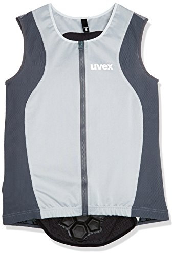Uvex Damen Back Connected Skiprotektor, Light Grey, L