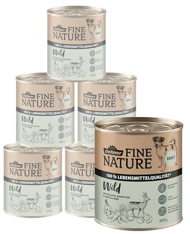 Dehner Nourriture pour Chien au Canard Fine Nature Senior