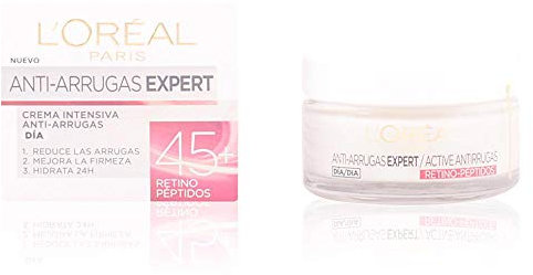 L'Oreal Paris Dermo Expertise Tratamiento Anti- Arrugas Expert, Crema De Día, Retino Péptidos, 50 ml (Paquete de 1)