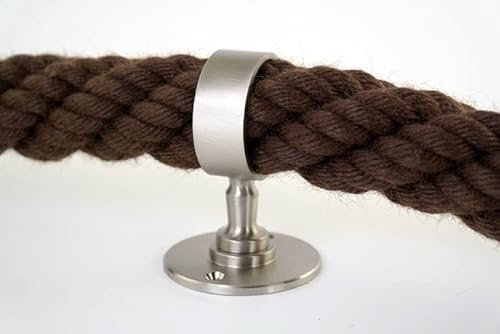 Gepotex Support en nickel pour corde de rampe 40 mm
