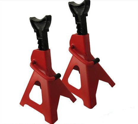 Pair Of 3 Ton Car Van Ratchet Jack Axel Stand Heavy Duty | Pack Of 2 | For Car Garage Workshop Vehicle Caravan Stand | Strong Durable Long Lasting