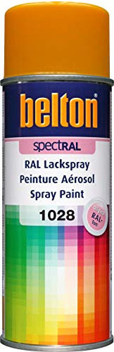 belton spectRAL Lackspray RAL 1028 melonengelb, glänzend, 400 ml - Profi-Qualität