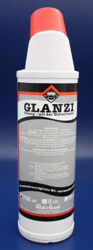 Wasserrose® 2x750ml WC Gel Reiniger SANITÄRREINIGER BADREINIGER GLANZI Made IN Germany