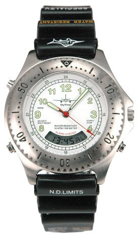 SkyTimer Herren Uhr Analog-Digital Quarz mit Plastik Armband 529635001