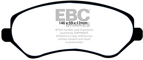 EBC Brakes DP41612R Yellowstuff Garniture de Frein