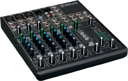 MACKIE 802VLZ4 Mixer Analogico Compatto a 8 Canali con i Preamplificatori Microfonici Onyx