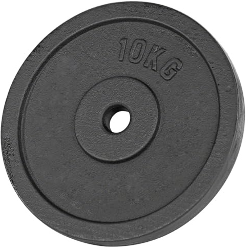 Sport-Tec Hantelscheibe aus Gußeisen 0,5kg bis 20kg, Bohrung Ø 3cm, Stück