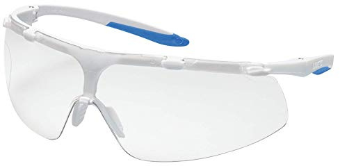 Lunettes de Protection uvex Super Fit CR | Oculaire PC Incolore | Certifiées NF en 166 170 | Lentilles Antibuée | Résistantes aux Rayures - Produits Chimiques | Protection anti-UV400 | Légeres